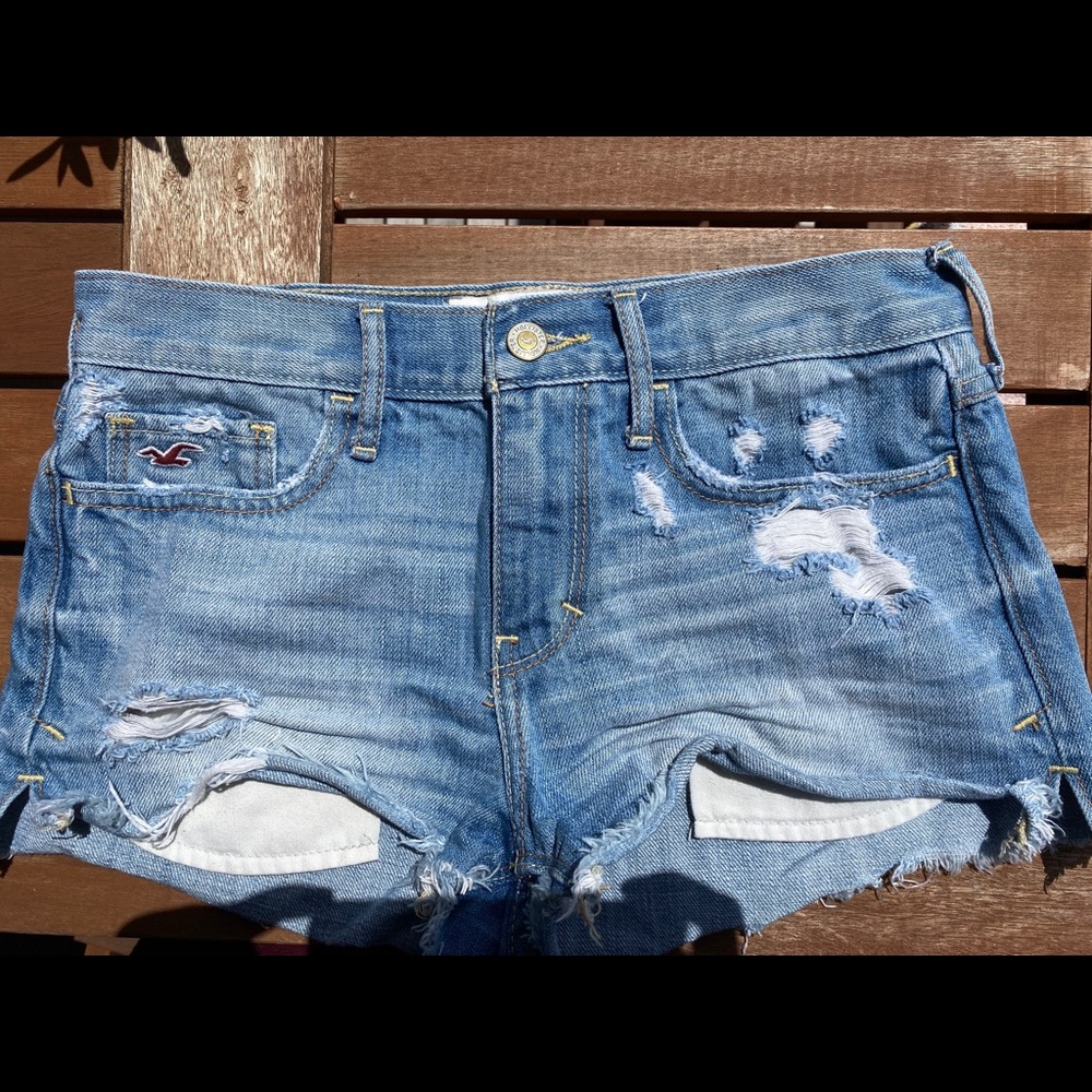 Hollister Denim Short Shorts